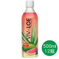 【史代新文具】VIVALOE  500ml 西瓜蘆薈(1箱12瓶)