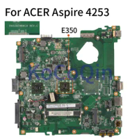 For ACER Aspire 4253 E350 Laptop Motherboard DA0ZQEMB6C0 MBRDT06001 DDR3 Notebook Mainboard