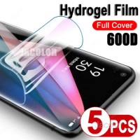 5PCS Safety Film For OPPO Find X3 Pro X5 Screen Gel Protector Hydrogel Film For FindX3 X3Pro FindX5 X5Pro OPO Soft Not Glass