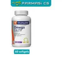 VitaHealth Omega 3 6 7 9 60 Softgels EXP:10/2025 [ Vita Health Omega- 3 3679 Farmasi CS ]
