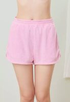 6IXTY8IGHT ASTRA TOWELLING SHORTS SPLIT HEM ELASTICATED WAIST SOFT BREATHABLE COOLING CASUAL WOMAN P