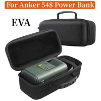Portable Storage Bag for Anker 548 Power Bank (PowerCore Reserve 192Wh) Hardshell Case Shockproof Anti-scratch EVA Carrying Case
