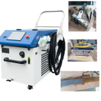 Laser cleaning machine Remove rust stains lots of benefits Controller HW/Ralfa/Qilin S&amp;A /Hanli water chiller