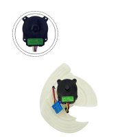 Động cơ quạt ngưng hơi của bộ làm mát tủ lạnh thay thế với cánh quạt, DC 12V