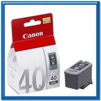 CANON PG-40 原廠黑色墨水匣(標準容量 , 含噴頭)
