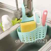 Adjustable Portable Sink Shelf Soap Sponge Drain Rack Storage Basket Kitchen Organizer Gadget Sink Basket Organizer.