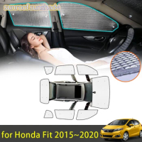 for Honda Fit Jazz GK5 GK3 GP5 2015~2020 2018 2017 2016 Accessorie Car Sun Shade Sunshade Windshield Side Window Privacy Shading