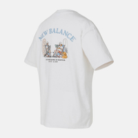 NEW BALANCE NB BOY系列 Surfer Couple 插畫 短袖 上衣 MT41958WT 白色