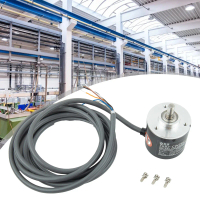 Kod Enkoder Putar E6B2 CWZ6C100 200 untuk 360 400 500 600 1000 1024 2000P/R 5V