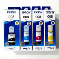 EPSON INK 008 BLACK & WARNA  L6550 L6580 L15150 L15160