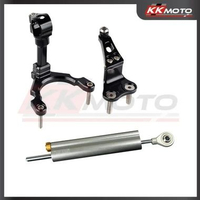 KENDMOTO Kawasaki Z900 2020-2024 Bracket Steering Damper Untuk Ohlins SD000 Titanium