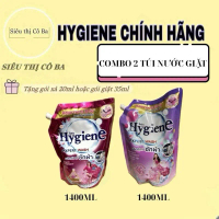 [ Ko Đổi Màu ] Combo 2 Túi Nước Giặt Hygiene Nội Địa 1400ML/Túi