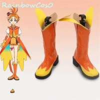 Hanging sky! Cure Wing Pretty Cure Precure Cosplay Shoes Boots Game Anime Halloween Christmas Rainbo