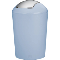 【KELA】搖擺蓋垃圾桶 藍1.7L(回收桶 廚餘桶)