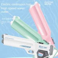 Automatic water suction electric water gun continuous fire children's high-pressure,large-capacity water gun