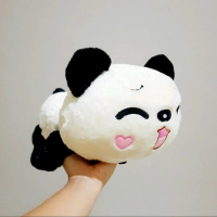 Boneka Panda Miu Mata Merem Size 40 cm/ Boneka Panda/ Panda Miu