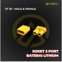 XT90 XT60 XT30 Male Female Konektor Baterai Power Connector Lipo Battery Motor Listrik XT60,Female
