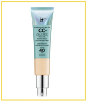IT COSMETICS 依科美綠管CC霜 YOUR SKIN BUT BETTER CC+ CREAM OIL-FREE MATTE WITH SPF40 #MEDIUM 32ML