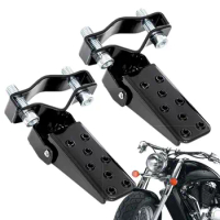 Motorcycle Highway Pegs Anti-Slip Foldable Bike Footpegs MTB Scooter ATV Motorcycle Folding Pedal Dirt Bike Moto Accessories