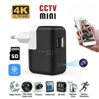 Charger HP IP Camera CCTV Mini Dual USB - Kamera Mini Charging Mac