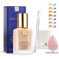 ESTEE LAUDER 雅詩蘭黛 粉持久完美持妝粉底SPF10/PA++ 30ml-多色 附專業彩妝工具【美妝蛋+粉底刮棒+調色盤】