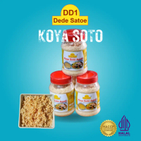 DD1 Dede Satoe Koya Soto Ayam - Botol PET 120g, Taburan Praktis Halal HACCP Bebas MSG & Pewarna Buat