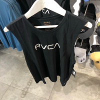 KAOS PRIA RVCA ORIGINAL BIG RVCA WASHED MUSCLE BLAK
