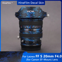 Laowa FFS 20 F4 EF Mount Lens Vinyl Decal Skin Wrap for LaoWA FF S 20mm F4.0 C-Dreamer Lens Sticker Warp Cover Case Film