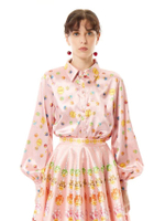 เสื้อเชิ้ตผู้หญิง รุ่น MILKA SHIRT สีชมพู