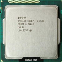 core i5-2300 i5-2320 i5-2400 i5-2500 i5-3330 i5-3450 i5-3470 i5-3550 i5-3570 CPU