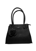 SERGIO RUDY Sergio Rudy Top-Handle Handbag Sling Bag-  Black 10SR13