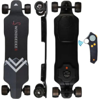 Electric Skateboard，Electric Skateboard with Remote Control for Beginners, 450W Brushless Motor, 18.6 MPH &amp; 7.6 Miles Range,