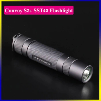 Convoy S2 Plus With Luminus SST40 LED Portable SMO Flashlight For Outdoor Camping Cycling Lighting Hard Light Lantern Torches