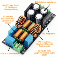 DC LC Filter DC EMI Power Filter 0 to 50V 4A 10A 20A Filtering Board EMI Suppression Module