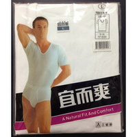 三槍牌宜而爽男U領短袖衫-N1A(福利品)