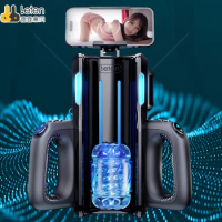 Leten THRUSTING-PRO Thrusting High Speed Male Masturbator Machine Sex Toy For Men Automatic Telescopic Vagina Masturbation Cup