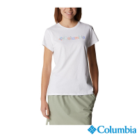 Columbia 哥倫比亞 女款- Columbia Trek 短袖上衣-白色 UAR07460WT