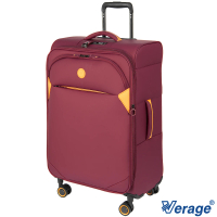 【Verage 維麗杰】28吋輕量劍橋系列布面旅行箱/行李箱/布箱/布面行李箱/布面箱(波爾多紅)