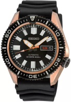 Seiko Jam Tangan Pria Seiko Automatic Stargate Diver Original Garansi Resmi Strap Rubber Black SKZ33