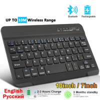 Wireless Bluetooth Keyboard 10inch Backlit Keyboard Backlight Touchpad Keyboard Mouse For PC IOS Android Windows TV Box iPad