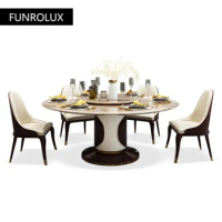 Modern-style home marble dining table round table dining tables
