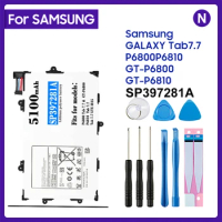 For Samsung 100% SP397281A SP397281A(1S2P) 5100mA Tablet Replacement Battery For Samsung Galaxy Tab 7.7 P6800 i815 P6810