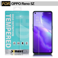 Xmart for OPPO RENO 5Z 薄型9H玻璃保護貼-非滿版