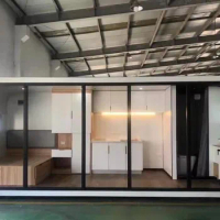 customized modern luxury steel houses with toilet tiny homes prefabricated home apple cabin