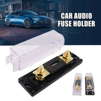 2pcs Car Fuse Holder Bolt-on Fuse Automotive Fuse Holders Fusible Link With Fuse 50A 60A 80A 100A 150A 200A 250A 300A Fuses AMP
