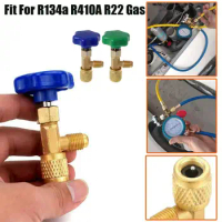 1/4 Sae Connector Mayitr Low Pressure Dispensing Bottle Opener Refrigerant Bottle Can Tap For R22 R134a R410a Gas 1 P O9r6