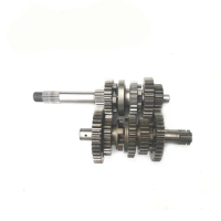 Main axle&amp;Layshaft Assy spindle/main shaft Gear Teeth Main Countershaft Gearbox For Zongshen CBF150 1Set