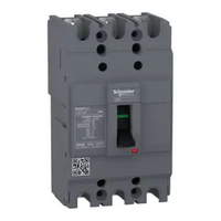 Schneider Circuit Breaker Easypact EZC100F - TMD - 60 A/75 A/80 A/100 A - 3 poles 3d EZC100F3060 / E