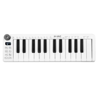 M-VAVE SMK-25mini MIDI Keyboard Rechargeable 25-Key MIDI Control Keyboard Mini Portable USB MIDI Controller Keyboard Piano
