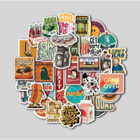 STICKER PACK RETRO VINTAGE | STIKER TUMBLER LAPTOP | STIKER KOPER HELM